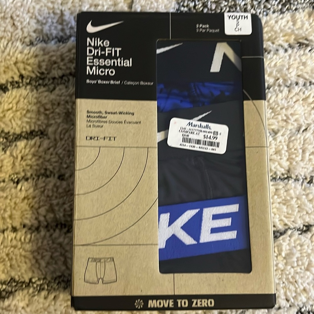Nike boxer briefs kids
